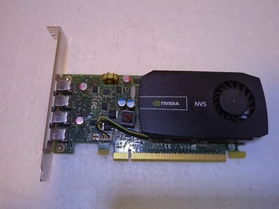 HP 721795-001 NVIDIA Quadro NVS 510 2GB DDR3 4x Mini DP Full Profile Video Card- - Image 1 of 4