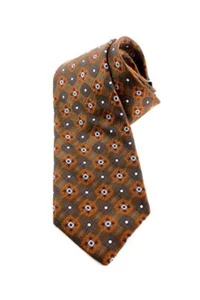 ROBERT TALBOTT best of class NORDSTROM brown silk tie - Picture 1 of 3