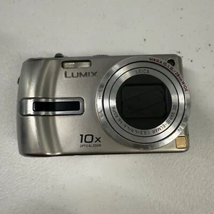 Panasonic Lumix DMC-TZ3 7.2MP Digital Camera - Silver - Untested - For Parts - Picture 1 of 7