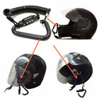 Motorcycle Helmet Lock & Cable Black Tough Combination PIN Locking Carabiner