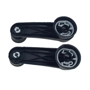 2x Window Winder Crank Handle For VW T4 Transporter Camper 1995-2003 1H0837581D - Picture 1 of 9