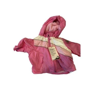 Veste hiver fille The Children's Place 3 en 1 6-9 Mos - Photo 1/6