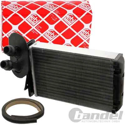 Febi Scambiatore di Calore Riscaldamento Abitacolo per AUDI A3 TT VW GOLF 4 BORA LEON OCTAVIA - Immagine 1 di 3