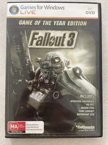 Fallout 3 - Game of the Year Edition (WINDOWS PC Game DVD, 2008) Disc 2 Only - Picture 1 of 3