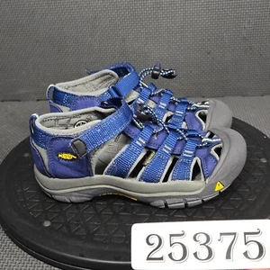 Keen Newport H2 Sport Sandals Toddler Sz 12 Blue Gray Closed Toe Hiking Shoes - Picture 1 of 8