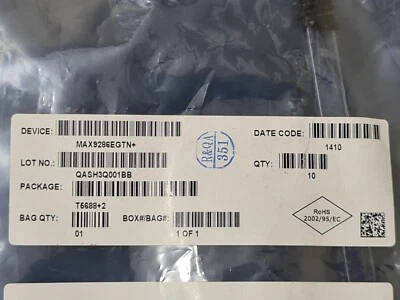 10 件.MAX9286GTN/V+IC 系列 GMSL 相机 56TQFN — 第 1/2 张图片