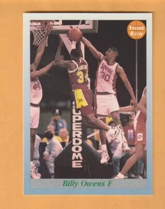 Billy Owens Syracuse naranja 1991-92 primera fila Premier #85 Carlisle Pennsylvania - Imagen 1 de 2