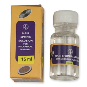 Solución de limpieza de espirales relojeros reloj o reloj de bolsillo reparaciones 20 ml limpio - Imagen 1 de 1