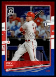 2020 Donruss Optic BLUE RED Joey Votto /150 Cincinnati Reds #110 - Picture 1 of 2