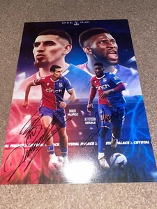 Daniel Munoz & Jefferson Lerma - Signed 16x12 Inch Photo - Crystal Palace - COA - Picture 1 of 1