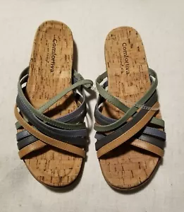 Comfortiva Leather Slippers - Picture 1 of 2