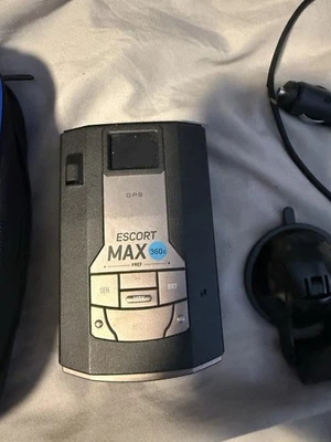 Escort MAX 360c MKII Laser Radar Detector, Dual-Band Wi-Fi and Bluetooth, Black - Image 1 of 4