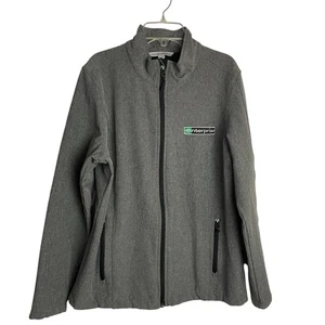 Enterprise Rent-a-Car Jacket Womens L Gray Full Zip Employee Uniform Performance - Picture 1 of 8