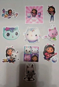 10 Gabby's Dollhouse Stickers - Gabby and Various Characters - Picture 1 of 4