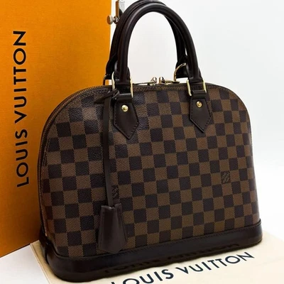Louis Vuitton Damier Ebene Alma PM Handbag Tote - Image 1 of 4