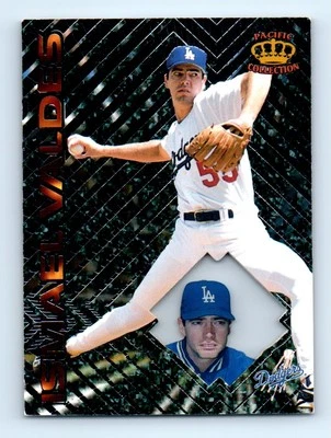 Colección Pacific Crown 1997 prisma platino Ismael Valdés Los Angeles Dodgers Foto 1 de 2