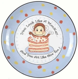 Roman Roman Giftware Monkey Plate - Boxed 5828774 - Picture 1 of 1