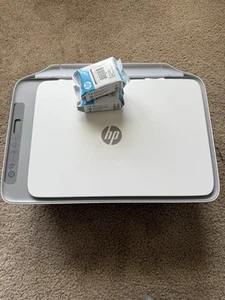 HP DeskJet 2855e Wireless Color All-In-One Inkjet Printer - Picture 1 of 4