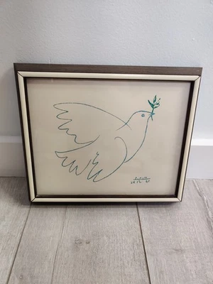 Pablo Picasso 1961 Paloma de la Paz (Reproducción) Foto 1 de 4