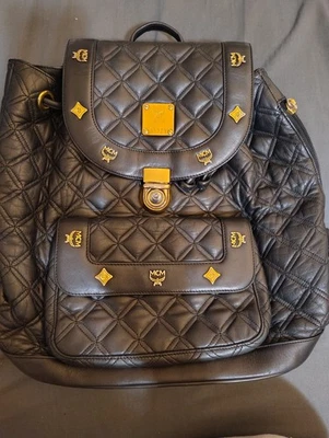 MCM Quilted Backpack Large - Image 1 of 4