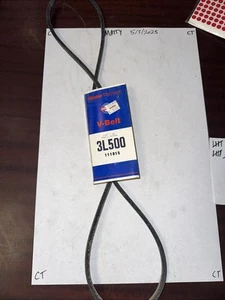 Master Mechanic V Belt 3L500 / 111815, 50" x 3/8", 10mm x 1270mm, New Old Stock - Picture 1 of 3