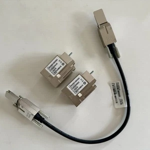 Cisco Catalyst 3650 Switch stack kit STACK-T2-50CM cable + connectors - Photo 1/3