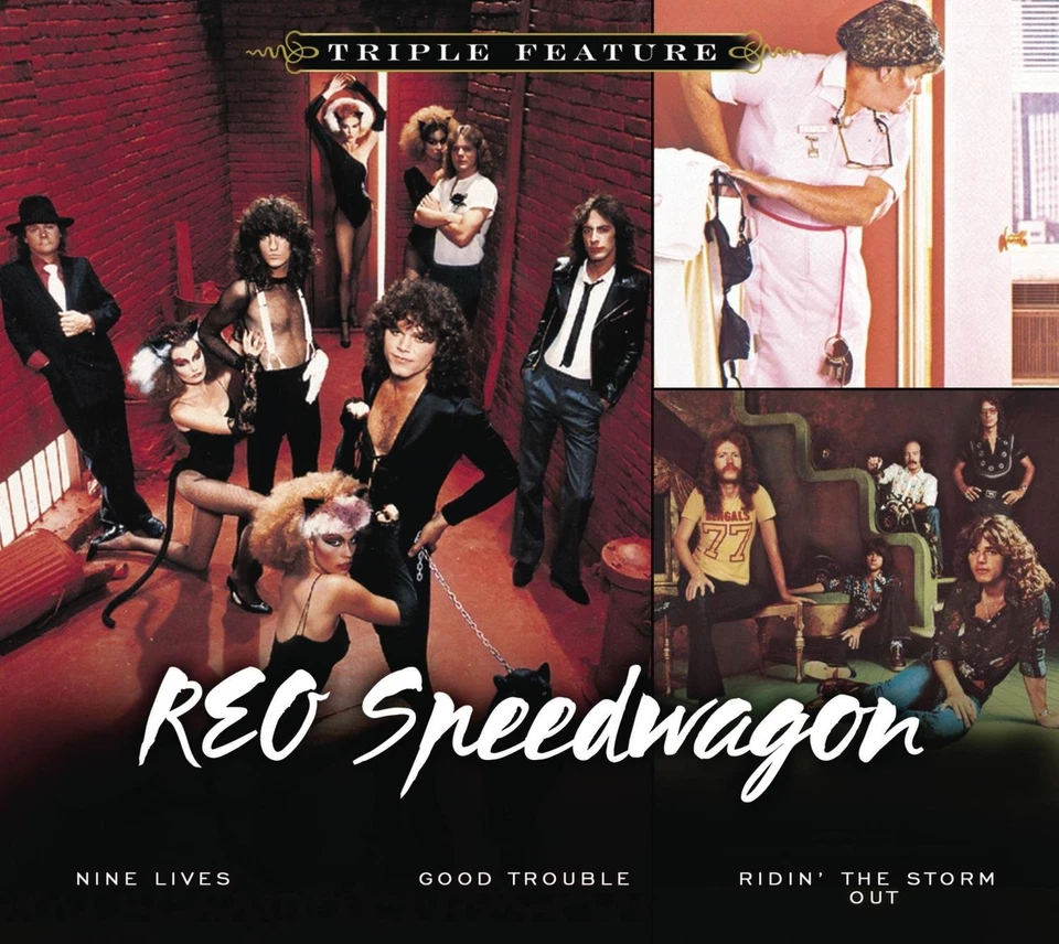 REO Speedwagon Triple Feature (CD) - Image 1 of 1