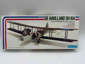 1976 Aurora 1/48 British De Havilland DH-10A Bomber #786 Open Box Complete DS - Picture 1 of 7