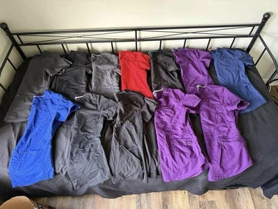 Women's Scrubs Tops, Bottoms, Jackets Size XSmall/Small - Image 1 of 4