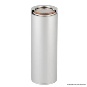 - Coin Holders Quarter Dispensers (Aluminum, Silver) - Picture 1 of 7