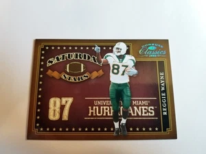 REGGIE WAYNE 2006 CLASSICS PLATINUM SATURDAY STARS #14/25 COLTS INSERT #SS-14 - Picture 1 of 6