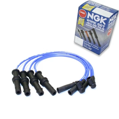 Juego de cables de bujía NGK de 1 pieza para Subaru Impreza 1997-1998 2,2 L H4 - Motor bo Foto 1 de 4