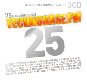 CD Technobase.fm Vol.25 By Various Artists 3CDs - Picture 1 of 1