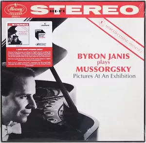 MUSSORGSKY; BYRON JANIS Pictures At An Exhibition NEW 2022 LP Classical Vinyl - Imagen 1 de 2