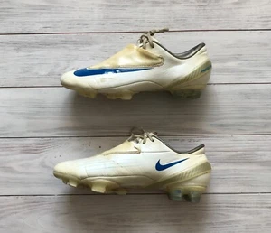 Nike Mercurial Vapor IV FG White Football Boots Cleats UK 6 US 6.5 EUR 39 - Picture 1 of 12
