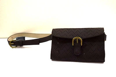 Style & Co. Bolsa Feminina Perfurada com Cinto Marrom Tamanho Médio - Imagem 1 de 4