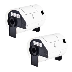 2 Rolls Large Address Shipping Labels 4.07"x6.4" DK-1247 For Brother QL-1110NWB - Picture 1 of 11