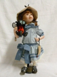2001 Boyds Bear Yesterdays Child Callie Ladybug Backyard Safari Large Doll 4942 - Picture 1 of 7