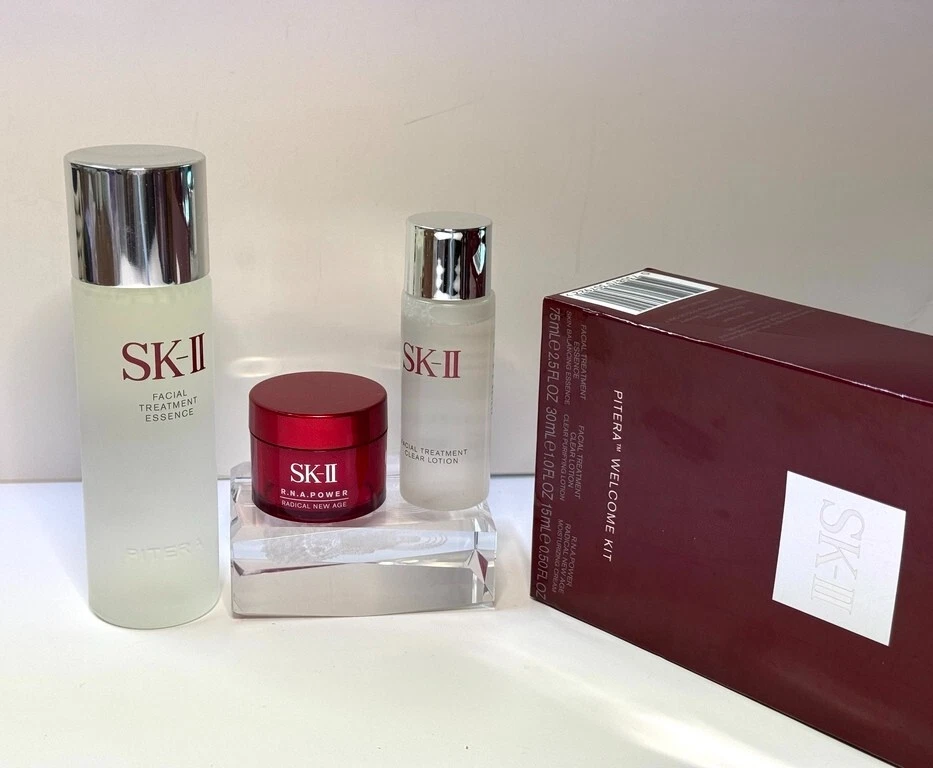 SK-II  Facial T  Essence 5 ml + PITERA Power Radical new age 15ml +Lotion 1 oz - Image 1 of 1