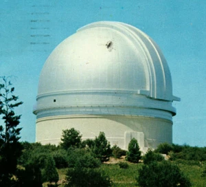 Observatoriumskuppel 200 Zoll Teleskop Institut für Technologie CA Vintage Postkarte - Bild 1 von 4