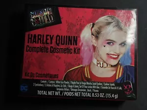 Harley Quinn Complete Cosmetic Kit Make Up Halloween Suicide Squad New - Picture 1 of 6