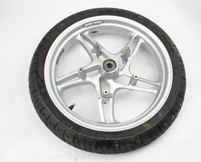 BMW R1150RT 2002 plata OEM llanta delantera 17" Michelin neumático 120/70zr17 Foto 1 de 4