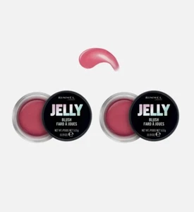 🆕️💯2LOT Rimmel London - Jelly Blush -CHERRY POPPER 002 -0.19 oz - SEALED🆕️💯 - Picture 1 of 7
