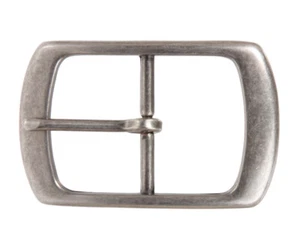 Hebilla de cinturón rectangular de una sola punta con barra central de 1 1/2" (38 mm) - Imagen 1 de 10