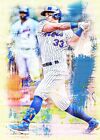 James McCann New York Mets  1/5  ACEO Art Print Card By.Marci