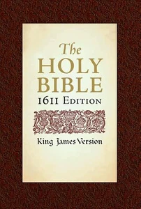King James Version 1611 Bible Facsimile Edition Original Illustrations Commen... - Picture 1 of 1