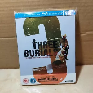 The Three Burials Of Melquiades Estrada Ltd Ed Blu-ray Steelbook *NEW & SEALED* - Picture 1 of 6