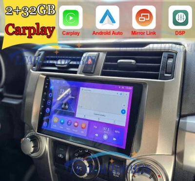 Radio Android 13 para Toyota 4Runner Carplay 2009-2019 GPS NAVEGACIÓN WIFI + Cámara Foto 1 de 4