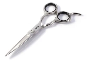 Friseurschere Haarschere KT-707 140 mm (5,5 Zoll), mit Fingerringen und Schraube - Bild 1 von 4