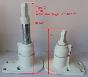 Eichel 180 Bogen Treppenlift Bodenschiene Bein Fußanker Ständer Treppenlift Treppenlift - Bild 1 von 2